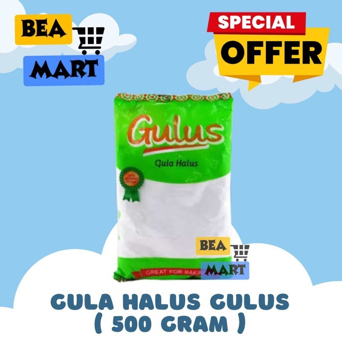 

GULUS Gula Halus / Gula Tabur / Gula Donat 500gr 500 gr gram