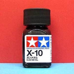 Tamiya X-10 Gun Metal Enamel Paint