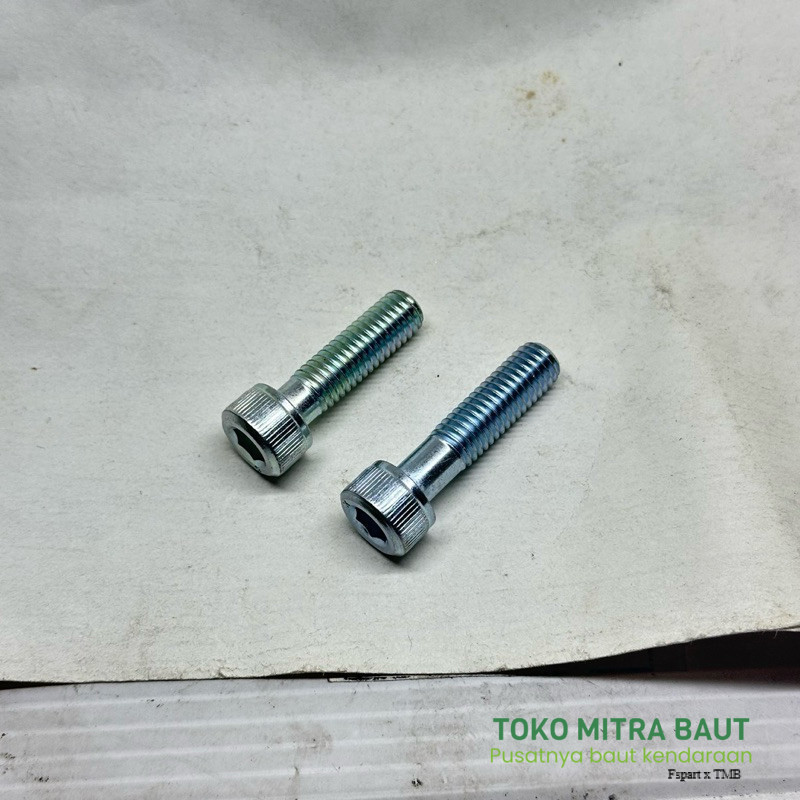 Bolt Socket M8X32 M8X28 Baud 12 L Panjang 28Cm 32Cm Original Ahm Baut Stang Step Porek Dll