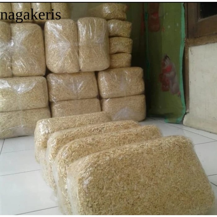 

serbuk kayu gergaji halus jati Belanda untuk media taman dan hamster - 500gr murah sekali