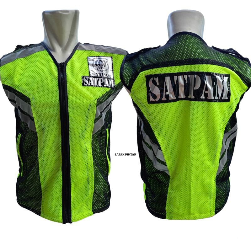 ROMPI JARING TIPIS SATPAM Rompi Satpam | Rompi Security | Rompi Jaring Security Satpam