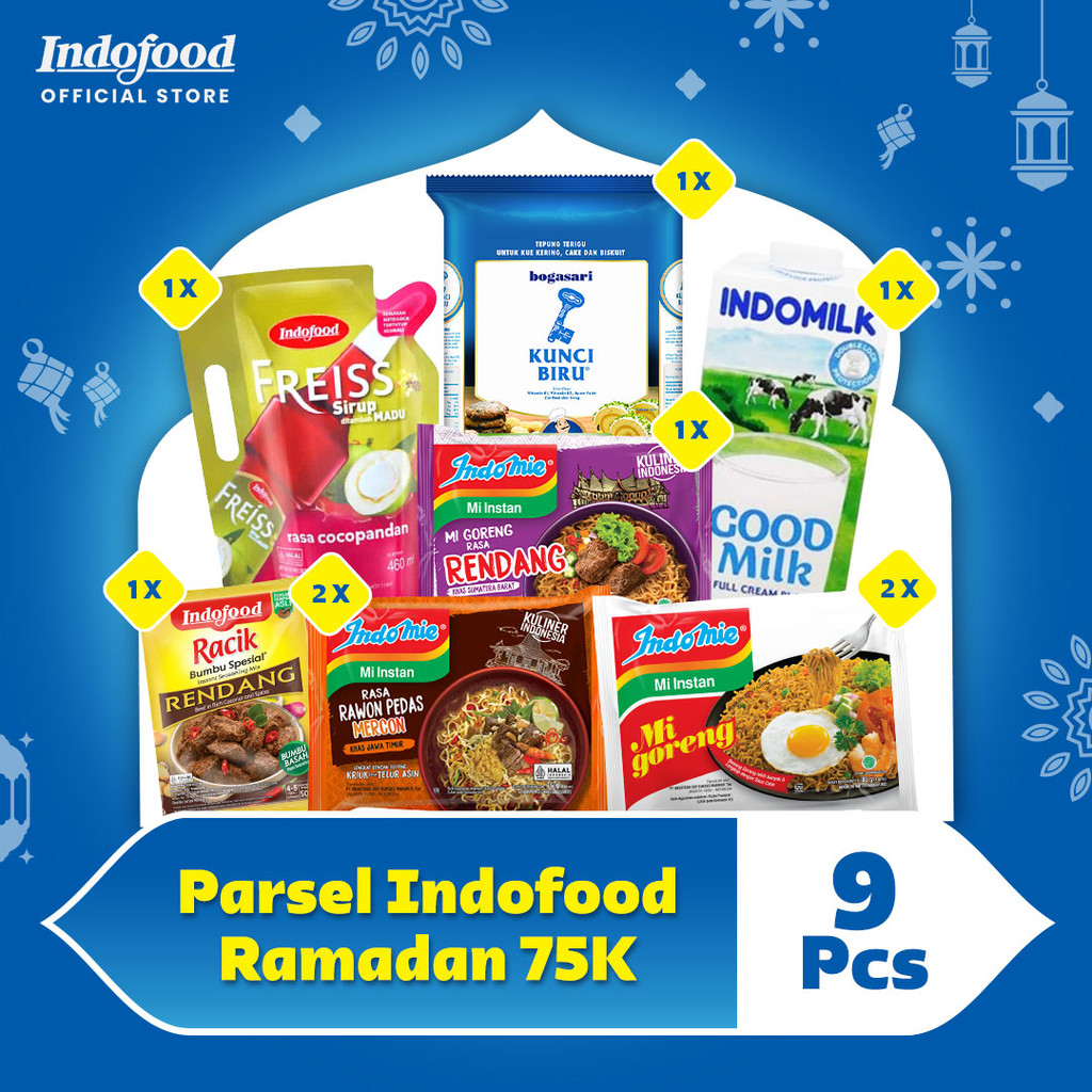 

Parsel Indofood Ramadan 2025 - Hampers Lebaran 75K
