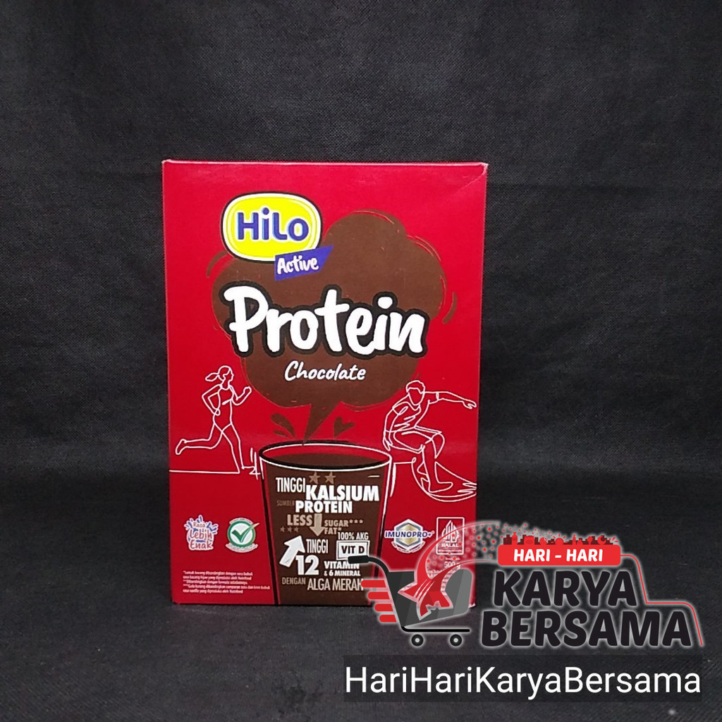 

SUSU BUBUK HILO ACTIVE PROTEIN CHOCOLATE 500GR