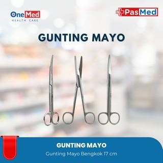 

Gunting Mayo Bengkok 17cm Onemed