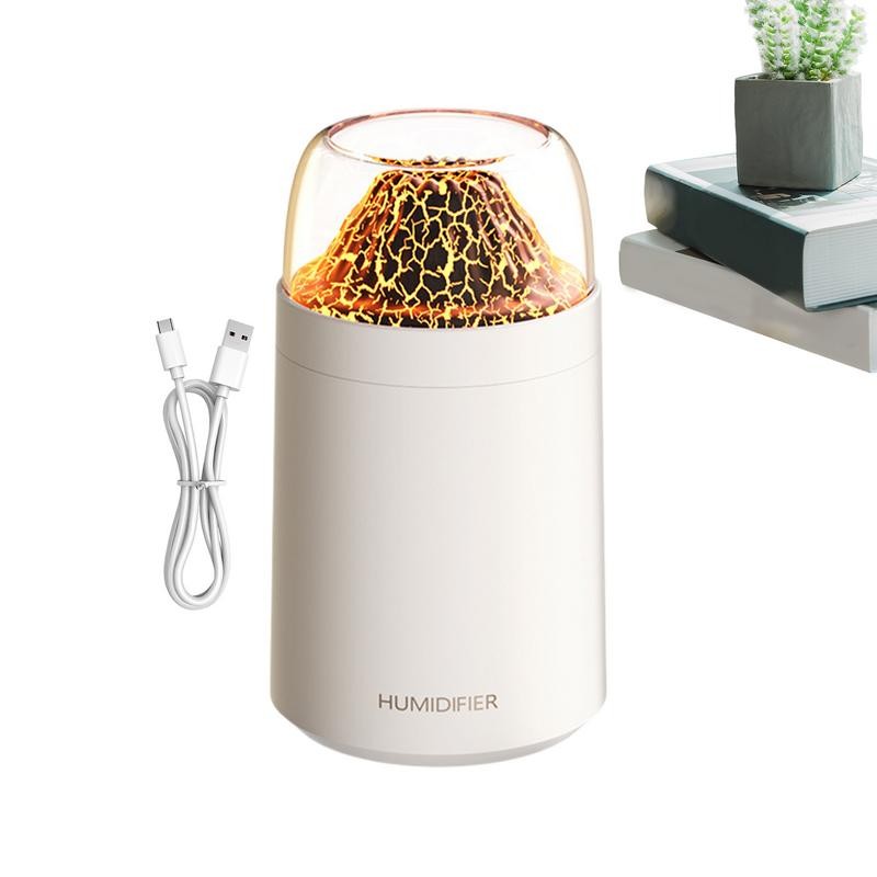 Humidifiers For Bedroom USB Silent Air Purifier Small Plant Humidifier Personal Humidifier With Volc