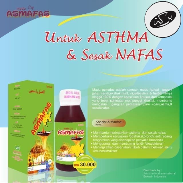 

HDN Madu Asmafas Herbal Mengatasi Asma dan Sesak Nafas