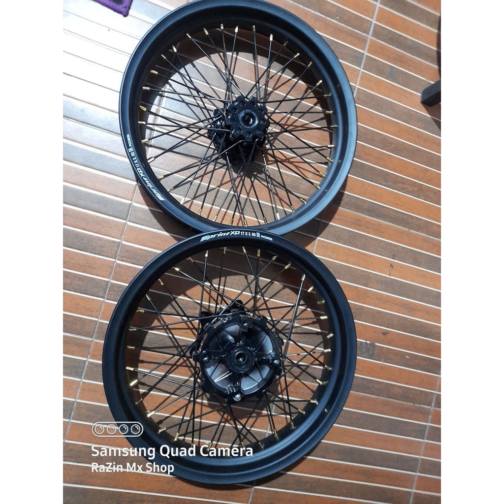 PROMO Velg Set Supermoto CRF 150 Tanpa Ban Murah