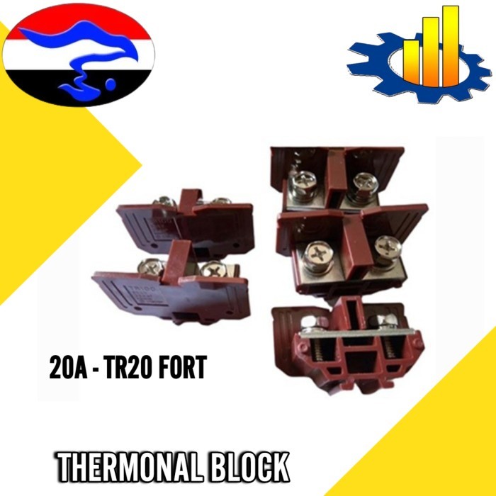 TERMINAL BLOCK 20A TR-20 FORT
