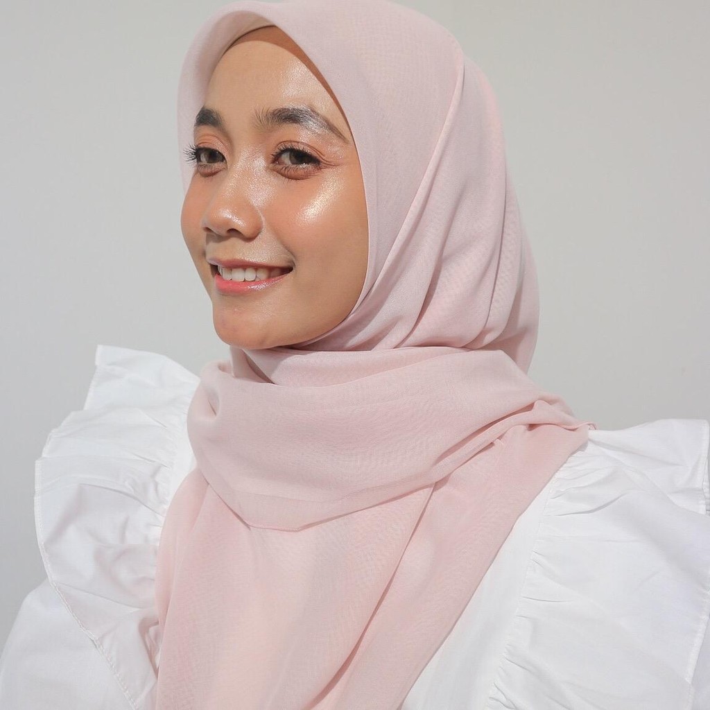 PARIS JEPANG ORIGINAL| Kerudung segi empat | Square hijab Muslim Mewah