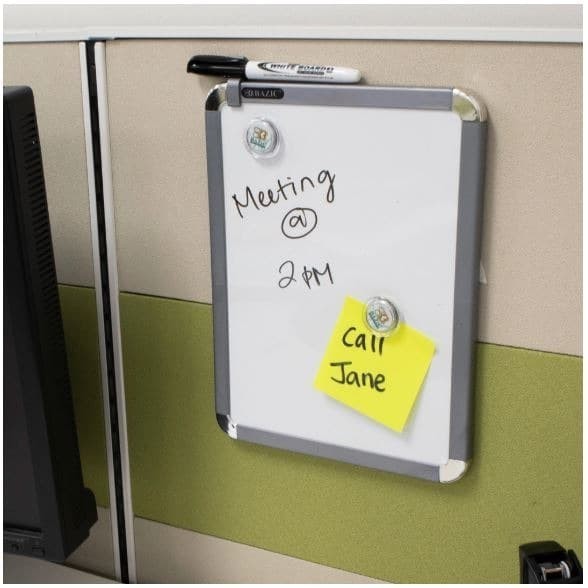 

Bazic Magnetic Dry Erase Board 8.5"x11" - Papan Tulis Magnet