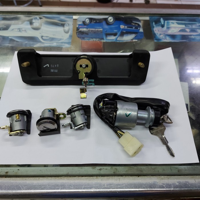 Kunci set Colt T120ss kunci kontak kunci pintu kunci bagasi original