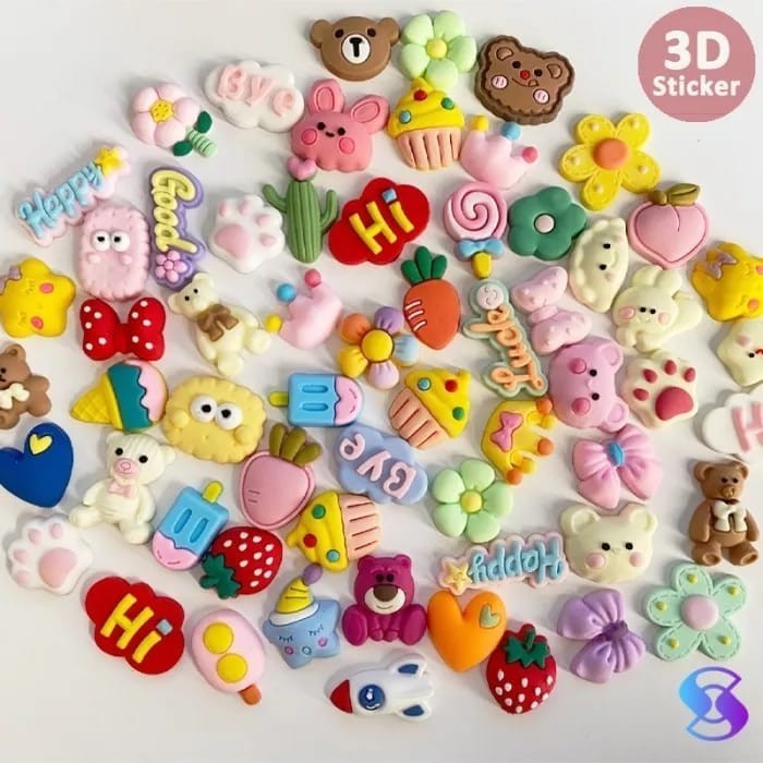 

sticker aksesoris botol minum 3D sticker multifungsi