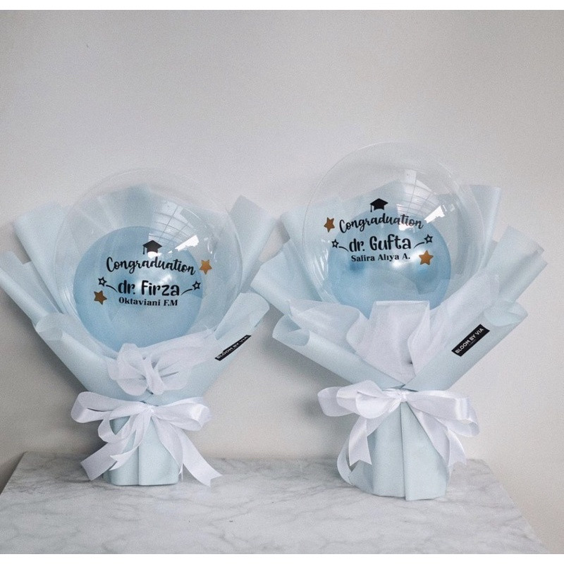 Mini buket balon / Buket balon / Balon bunga
