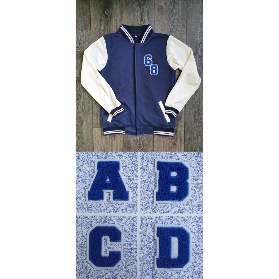 Bordir Bordir PATCH BADGE EMBLEM BORDIR IRON ON CHENILLE OBRASbisa pesan satuan