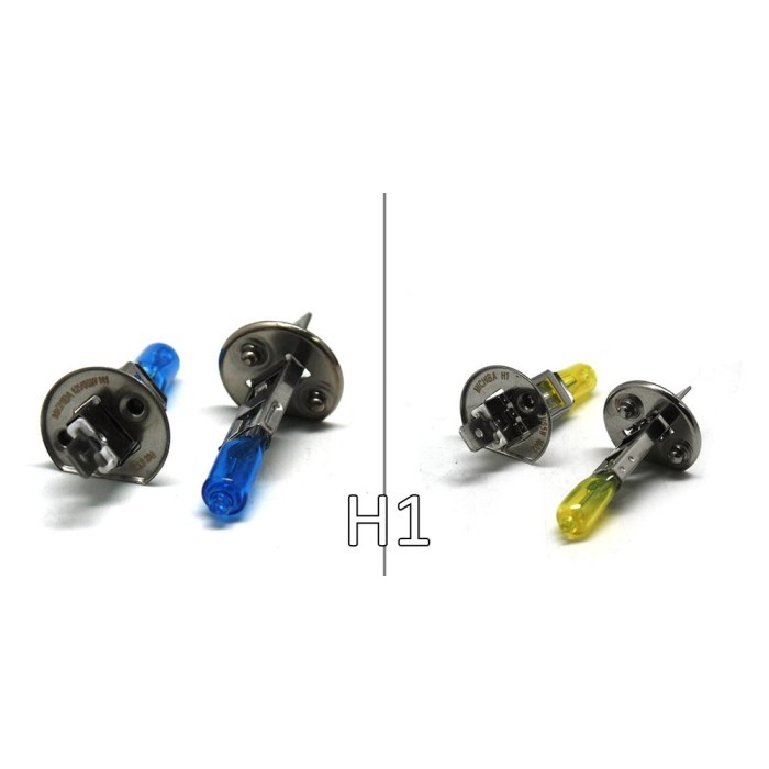 [[CONIXX]]Promo Bohlam Halogen H1 H3 H4 H7 H8 H11 H16 Michiba Putih Kuning - H1, Putih