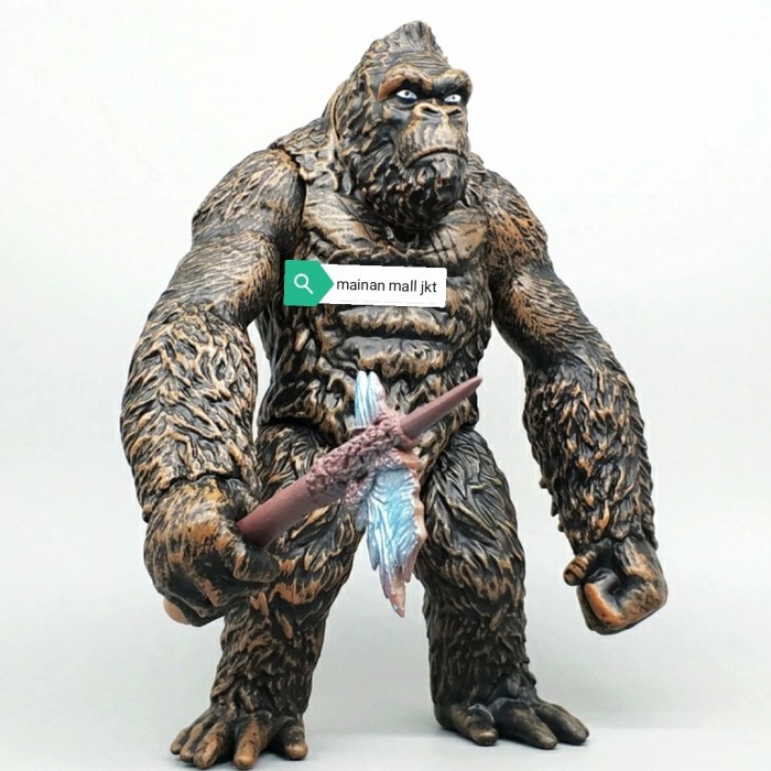 Kingkong - gorilla - mainan kingkong - mainan gorilla - action figure - Merah