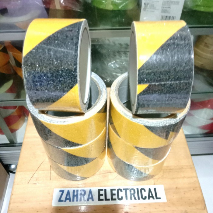 

Anti Slip - Anti Licin - Safety Walk Tape - Lakban Lantai 5cm x 3 mtr -FN10