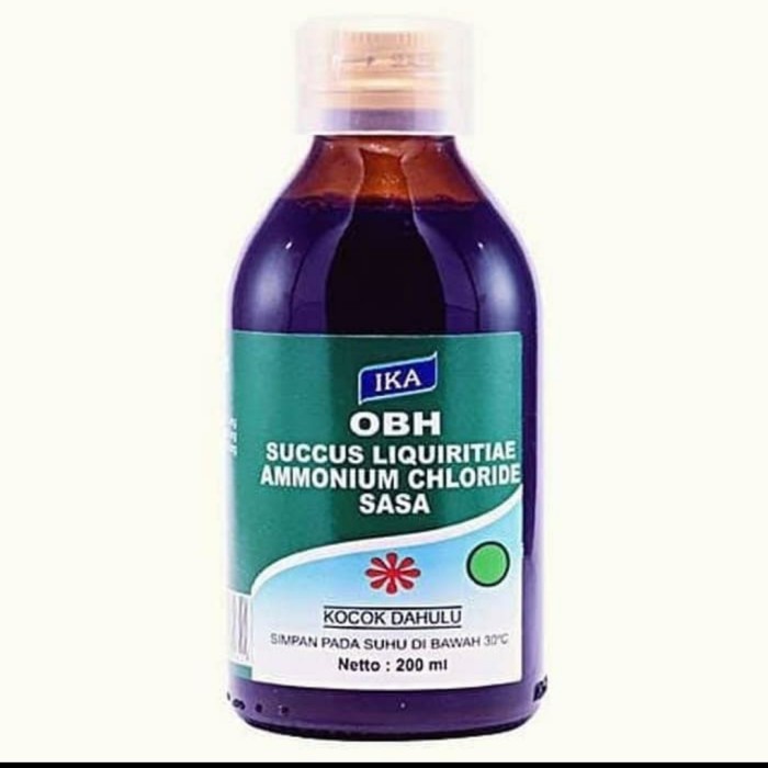 OBH IKA 200 ml /obh ika Besar /obat batuk hitam