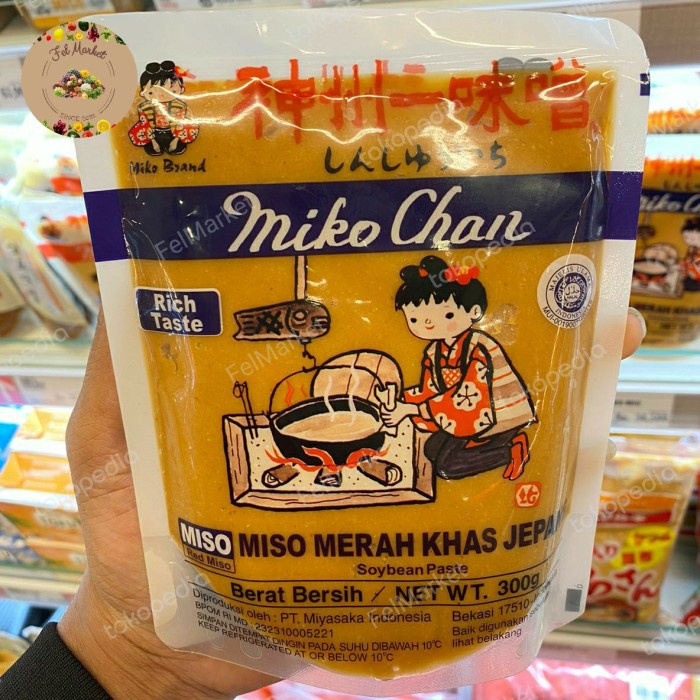 

Miko Chan Red Miso | Miso Merah Khas Jepang 300 grm