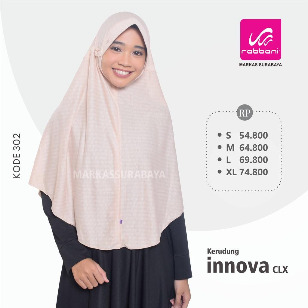 KERUDUNG INSTAN INNOVA CLX Size XL RABBANI