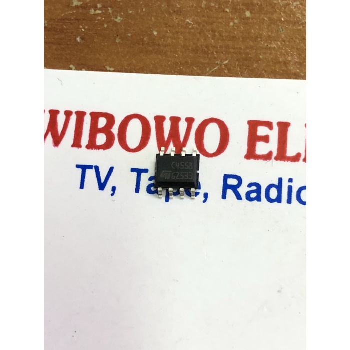 

JRC4558 SMD chip asli WB27