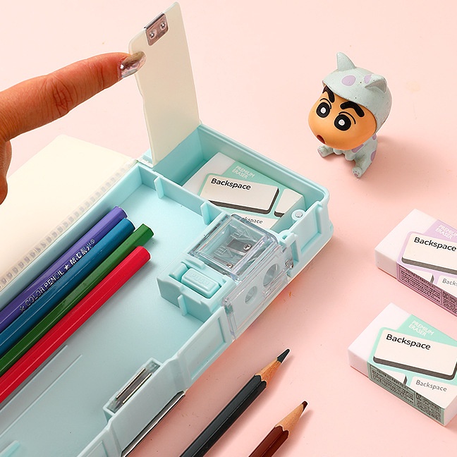 

Gratis Ongkir - S5945 Kotak Pensil 3D Magnet Karakter Lucu / Tempat Pensil Karakter / Kotak Pensil