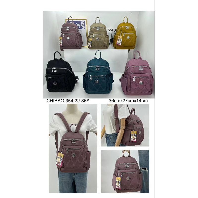 Tas Ransel Chibao 354-22-86 Logo baru Terbaru 2023
