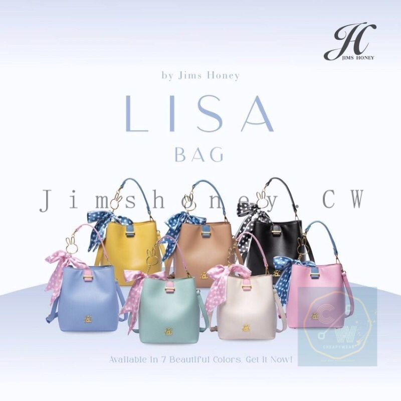 Jims Honey - Jims Honey Tas Selempang Wanita Jh Lisa Bag Jimshoney Original - Slingbag Trendy Tas Mu