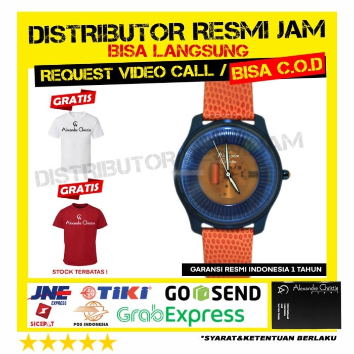 JAM TANGAN ALEXANDRE CHRISTIE ac8532 ac8532mh GARANSI RESMI 12 BULAN