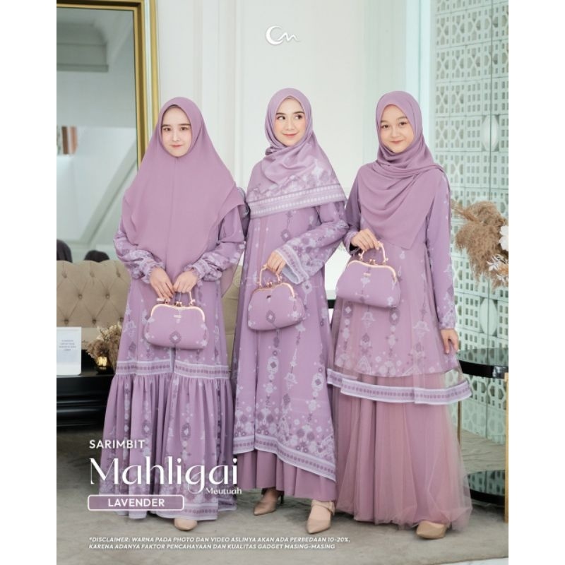 PO Sarimbit keluarga Mahligai Meutuah By Coverme Gamis Lebaran 2024 Gamis Couple Terbaru Gamis Konda