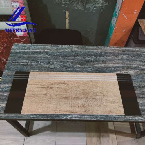 GRANIT TANGGA KOMBINASI 30X80 30X90 MOTIF KAYU CUSTOM UKURAN/MOTIF Keramik motif kayu 30x90 30x100 3