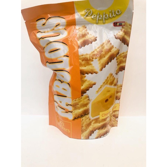 

Peppito Fabulous Crispy Crackers 200g Cheese Flavor