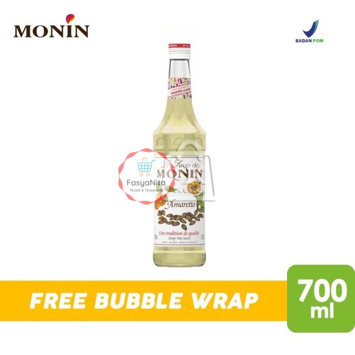 

Amaretto Syrup Monin / Sirup Monin [Botol 700 ml] - FasyAnita Mart Denpasar