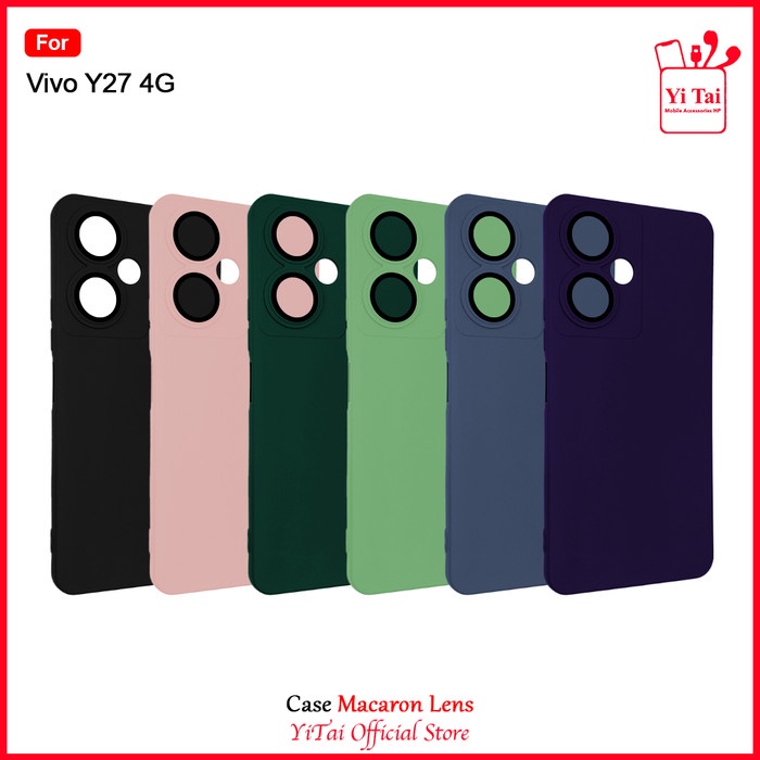 YI TAI - YC35 Case Macaron Lens Vivo Y27 4G Yitai Indonesia