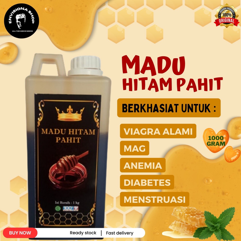 

Madu Hitam Pahit Murni Asli Sumbawa Original 100%