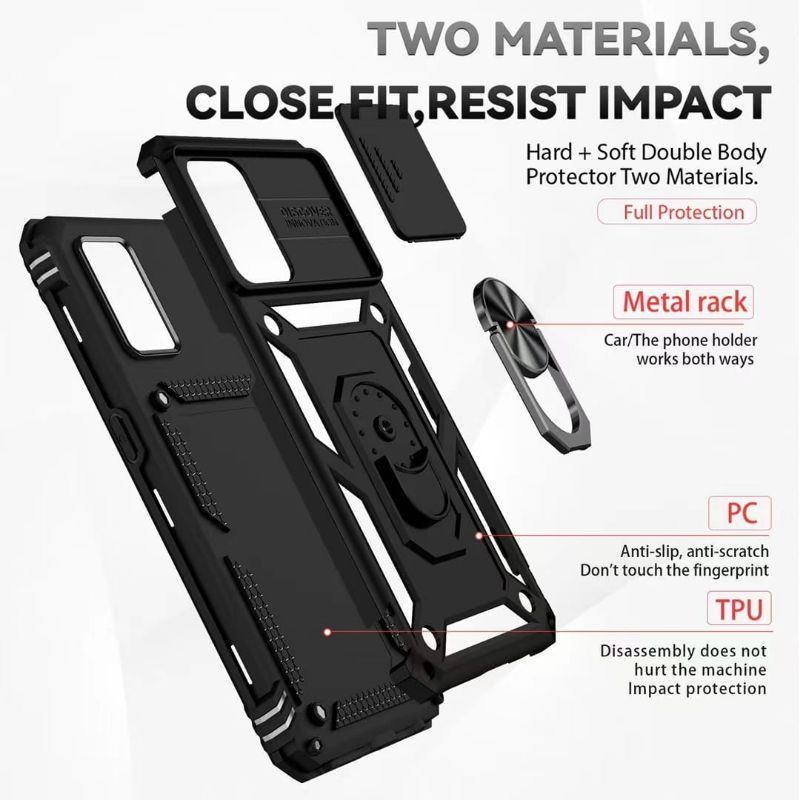 YKCS 0509 SLIDE KAMERA HYBRID FROSTED OPO A8 A31  A3X A3 A5i A5 PRO A60 A98 5G A38 4G A18 A78 4G A58