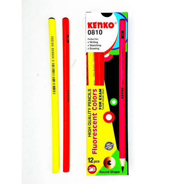 

Pensil 2B KENKO 0810 Fluorescent (12pc)