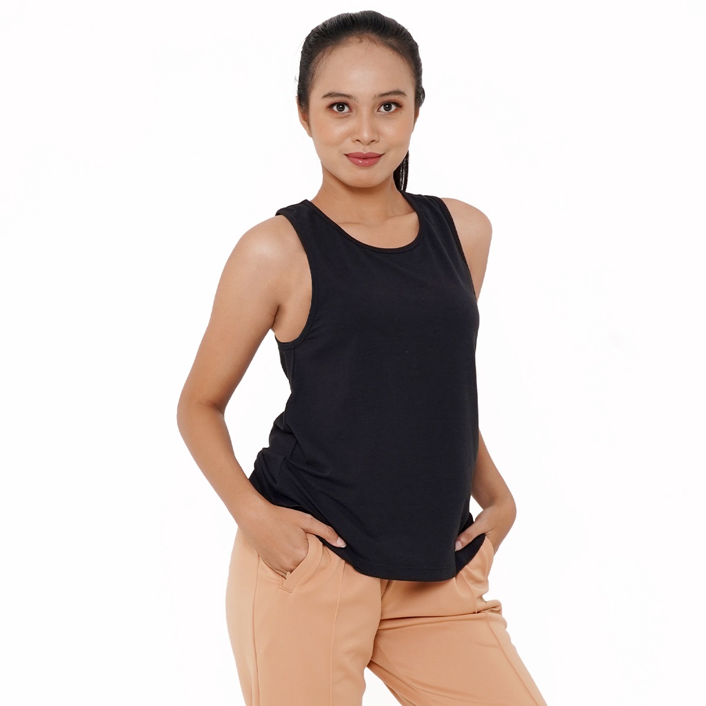 Juaraga Tank Top - Wanita JR Mild - Hitam