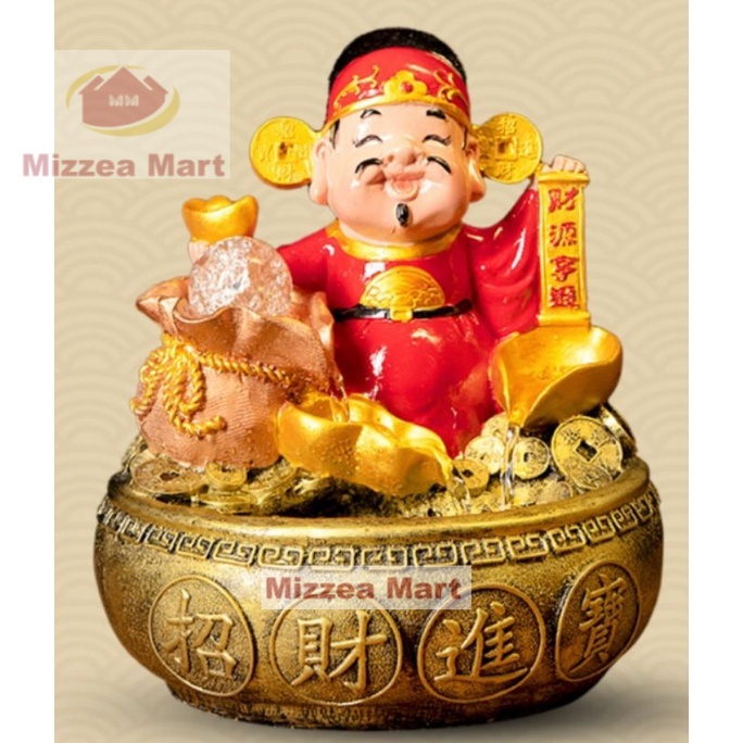 MizzeaMart AIR Mancur Mini Dewa Rejeki Air Mancur Mini Fengshui Air Mancur Fengshui Air Mancur Mini 