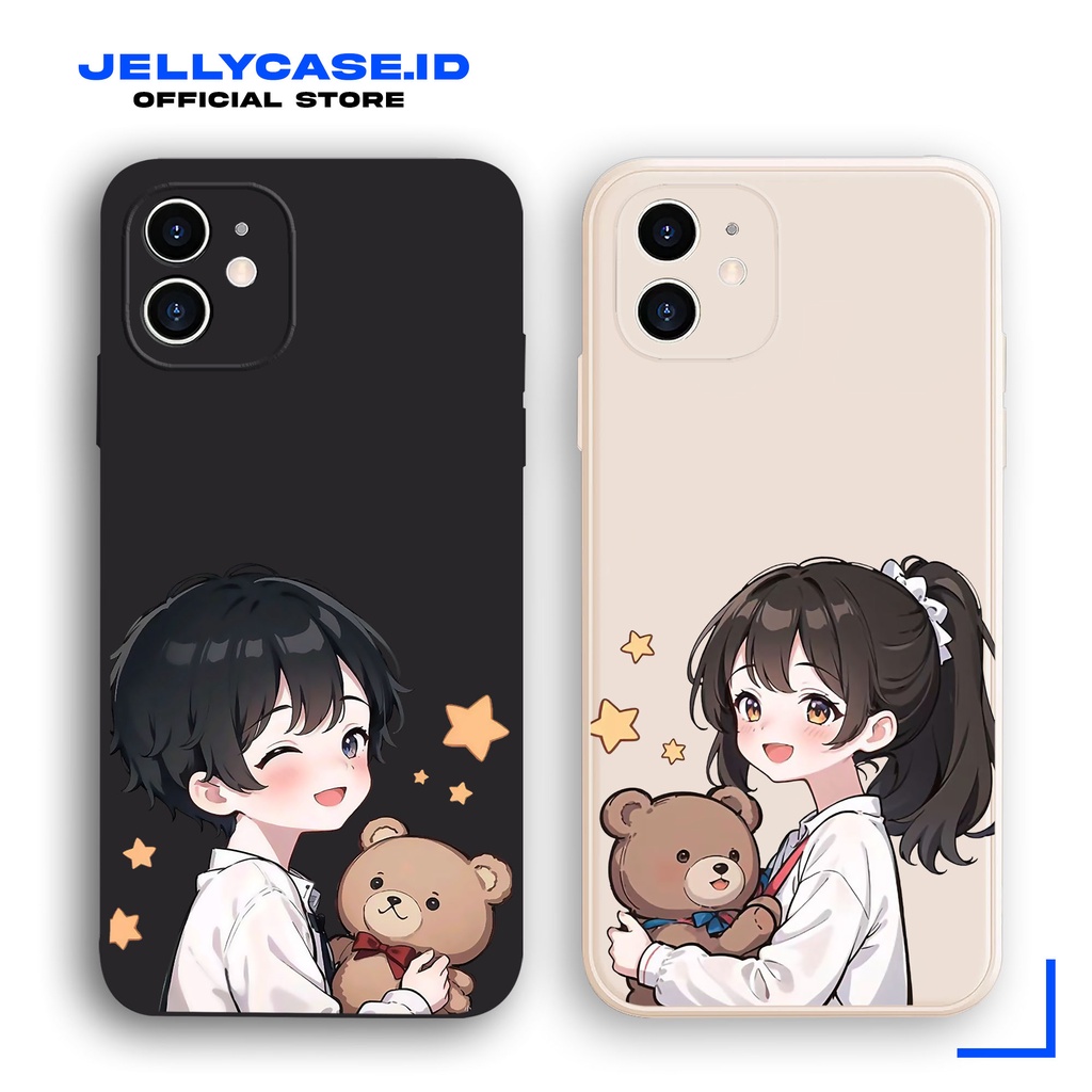 Soft Case Infinix Note 30 Hot30 Smart 7 Smart5 Hot10Play Hot 9 Play Note12 JE313 Couple Doll Cute Softcase HP Aesthetic Casing Jelly Anime Kartun CameraPro