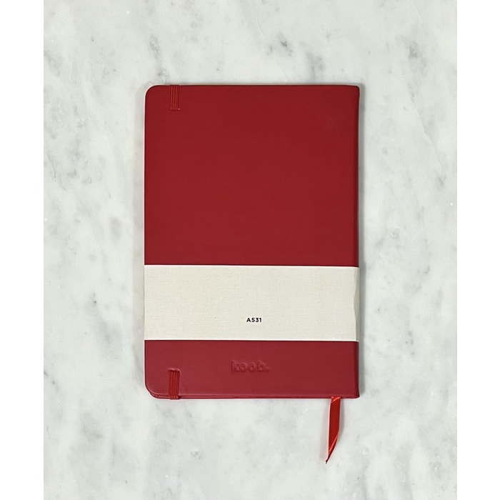 

A531 Koob. notebook A5 buku tulis titik / dotted agenda jurnal diary - Hitam