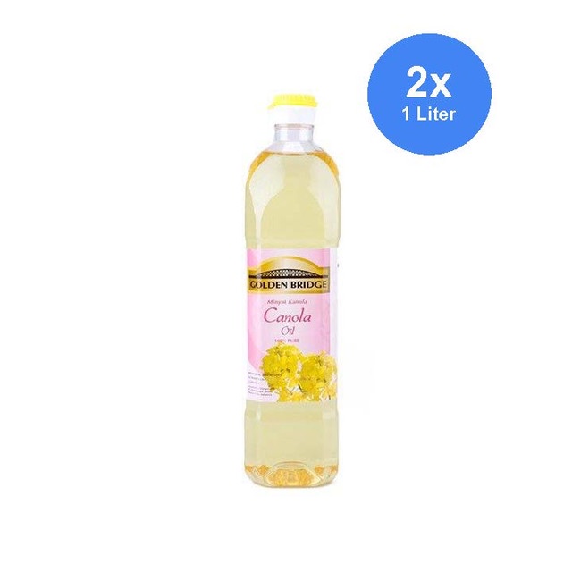 

Golden Bridge Minyak Canola 1 L x 2