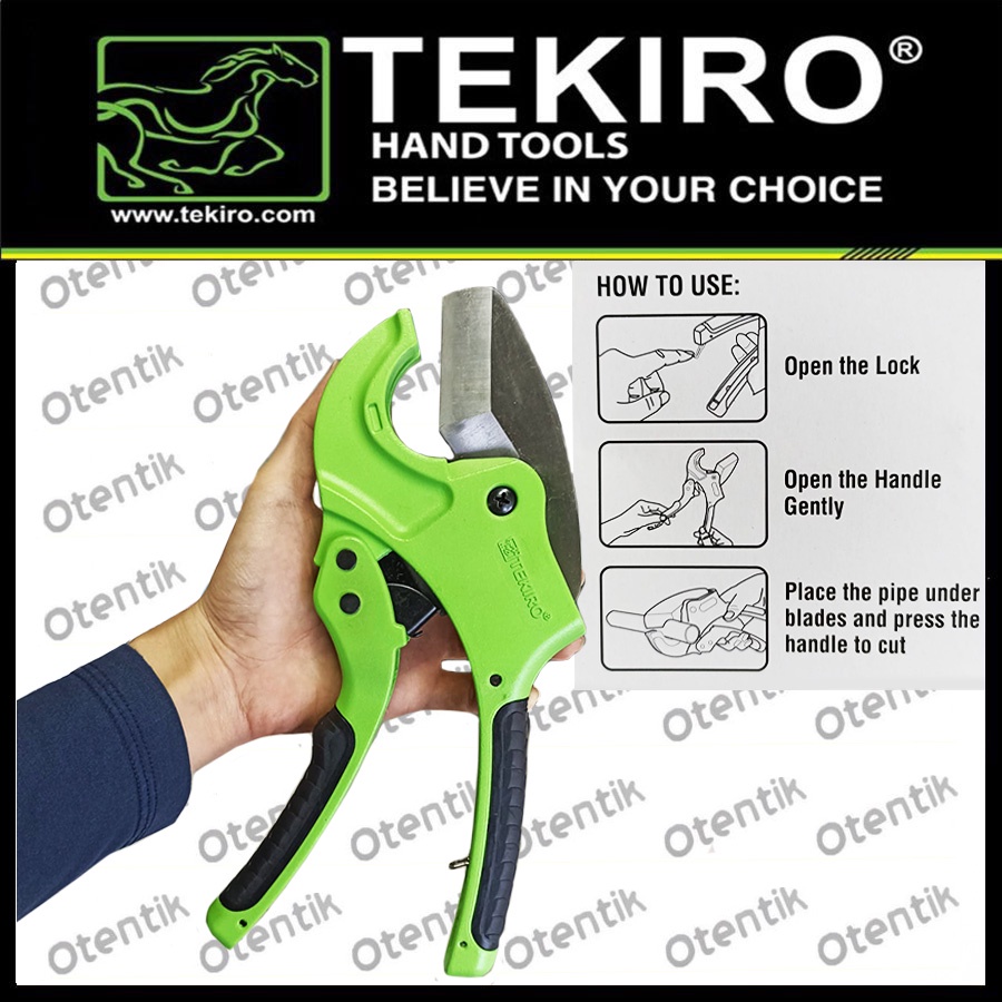 

Promo TEKIRO GUNTING PIPA PVC 42MM - ALAT POTONG PIPA 42 MM - PIPE CUTTER