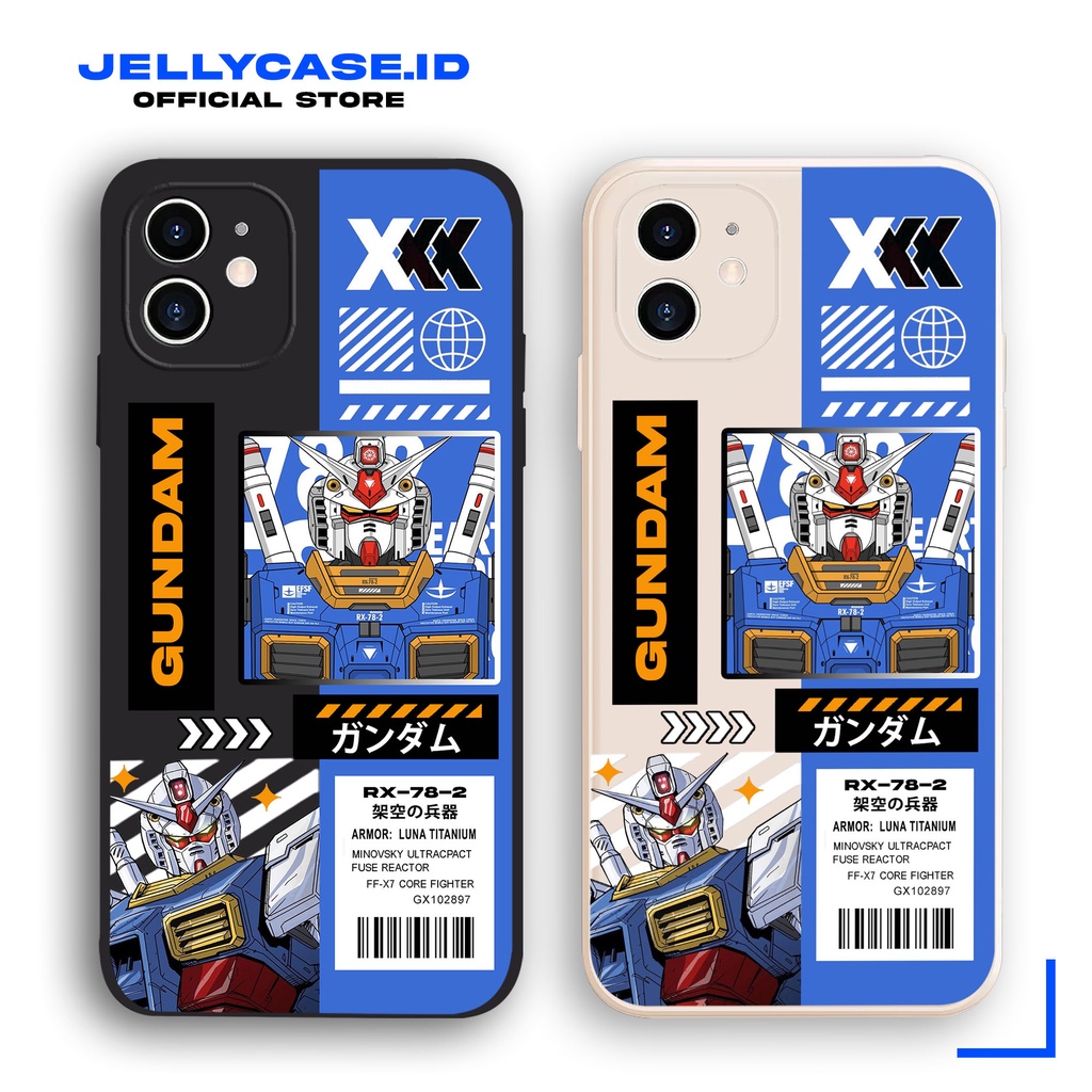 Soft Case Infinix Note 30 Hot30 Smart 7 Smart5 Hot10Play Hot 9 Play Note12 JE183 Motif Gundam 2 Softcase HP Aesthetic Casing Jelly Anime Kartun CameraPro