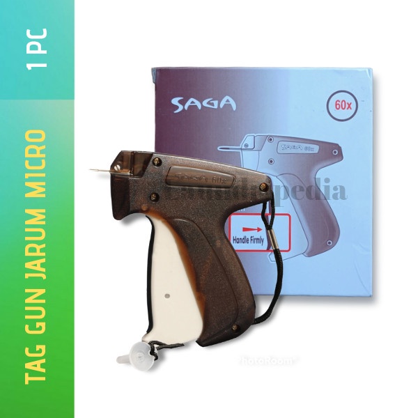 

SAGA TAG GUN / ALAT TEMBAK TALI LABEL LAUNDRY/HANG TAG GARMENT (MICRO)