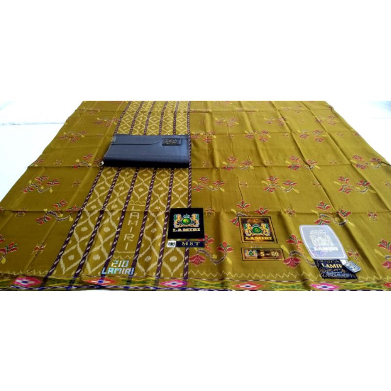 MURAH  Sarung Lamiri S90 ASLI ORIGINAL 100%, FuLL Sutra Warna Limited