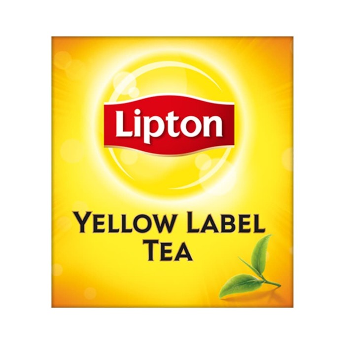 

✨PROMO✨ -Lipton Yellow Label Black Tea Bags Enveloped 100's Twin Pack