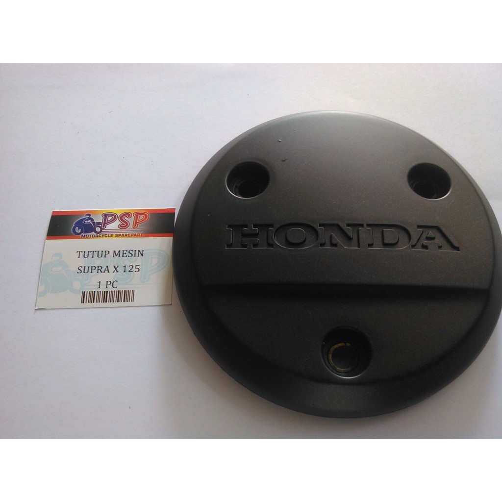 TUTUP COVER MESIN SUPRA X 125 - HONDA SUPRA X 125 WARNA HITAM