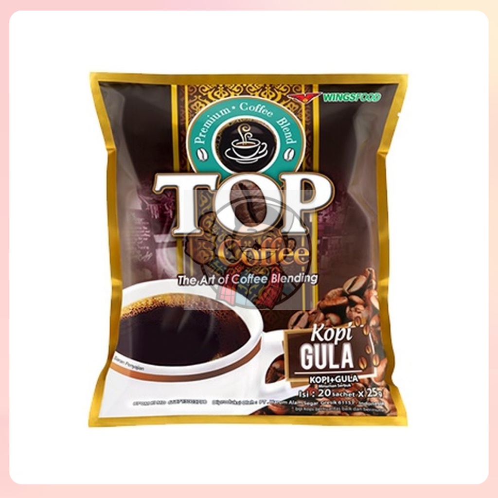 

Top Coffee Kopi Gula Renceng 12 Sachet 25gr