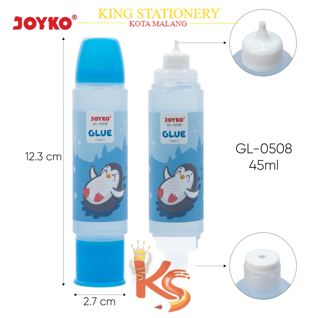 

( KS ) Liquid Glue Lem Kertas Cair Joyko GL-0508 45ml